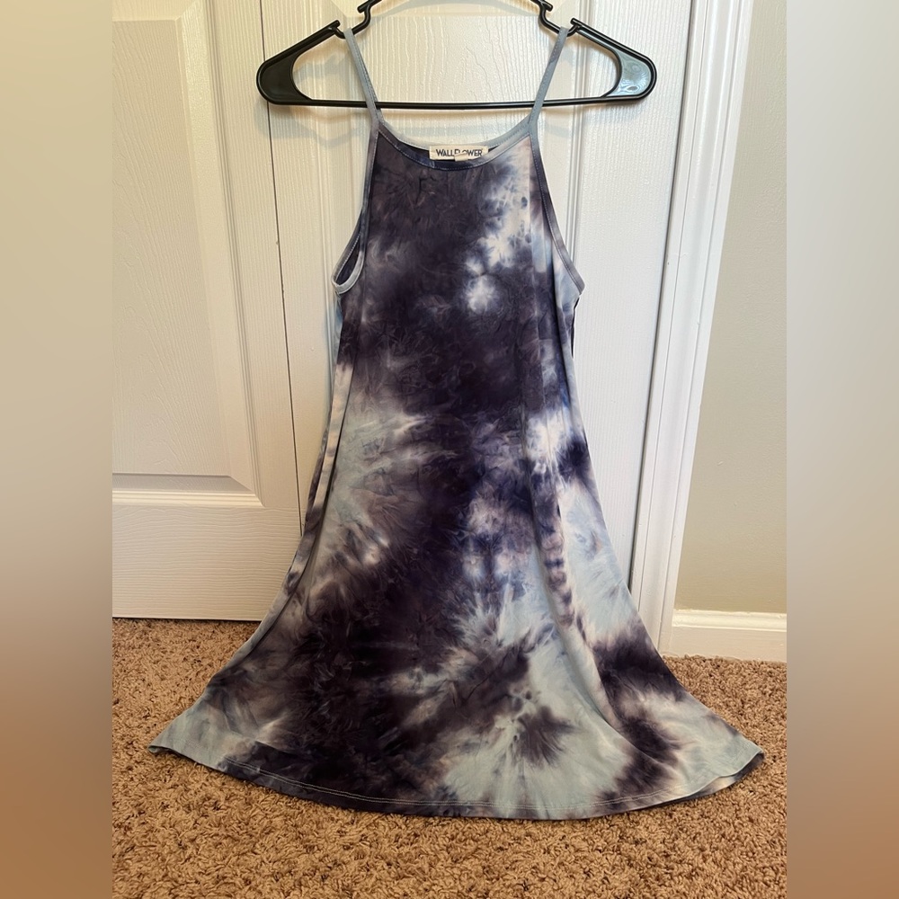 Wallflower Blue‎ Tie-Dye Dress | Small